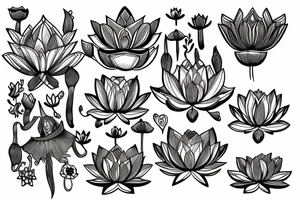 lotus tattoo idea