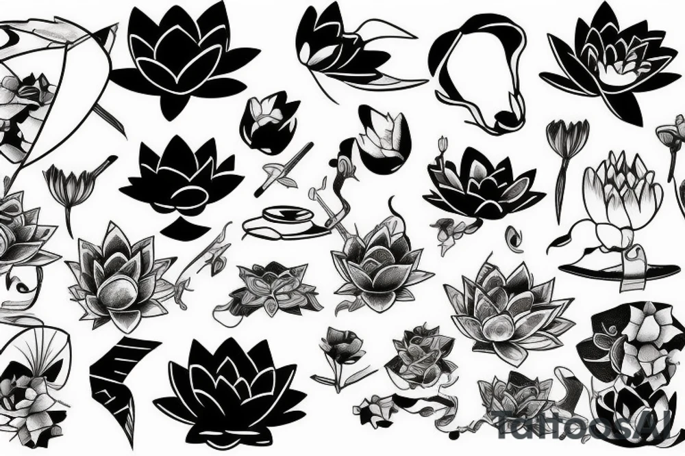 lotus tattoo idea