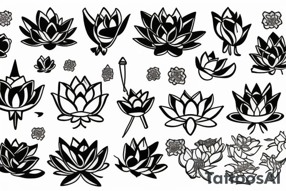 lotus tattoo idea