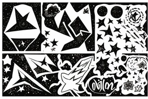Orion in the stars tattoo idea