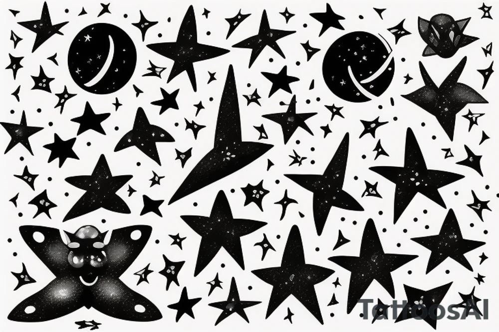 Orion in the stars tattoo idea