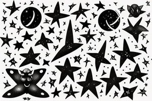 Orion in the stars tattoo idea