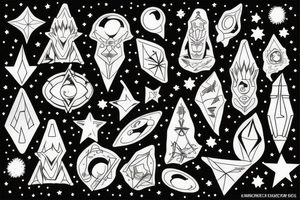 Orion from the stars tattoo idea