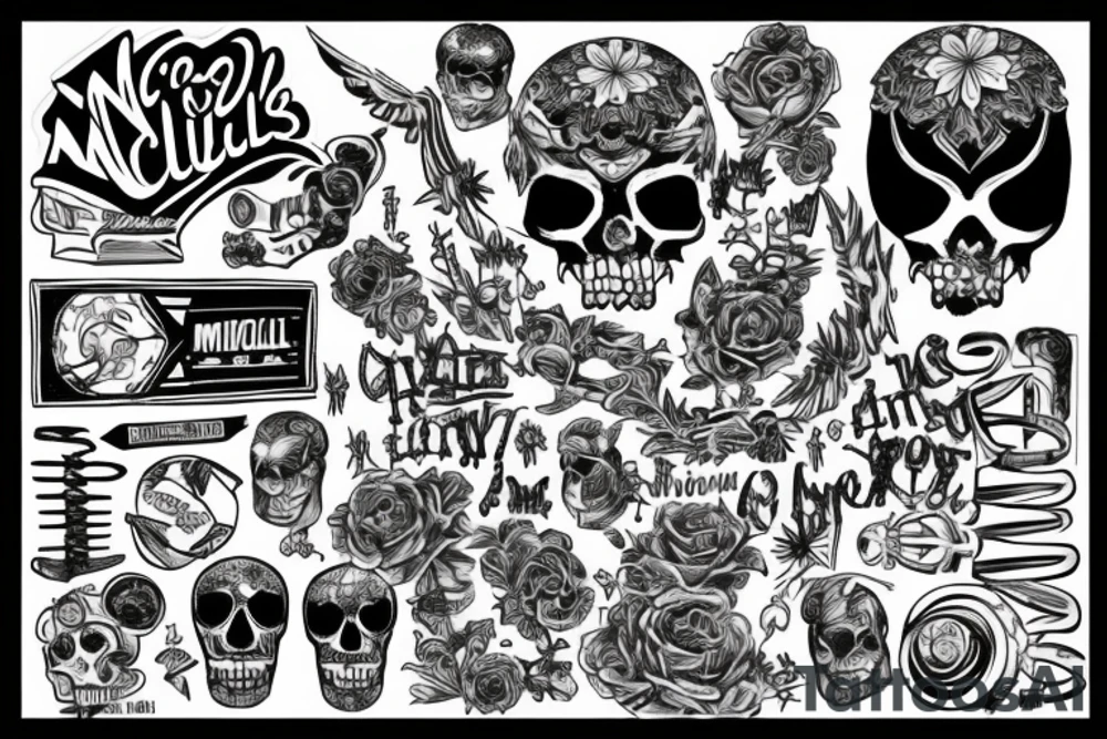 MCMLXI.MCMLXIII.MCMXCII tattoo idea