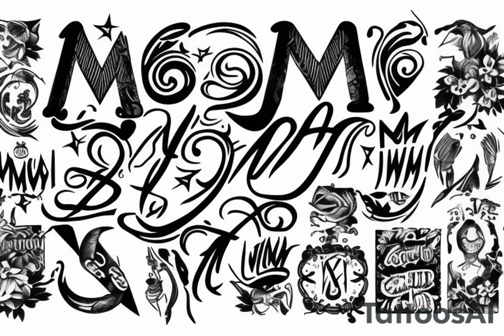 MCMLXI.MCMLXIII.MCMXCII tattoo idea