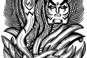 trishul tattoo tattoo idea
