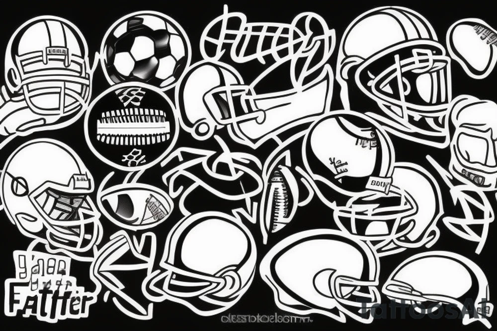 gate star football tattoo idea