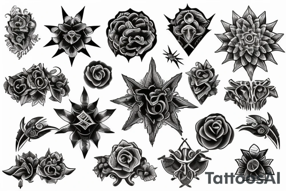 gate star tattoo idea