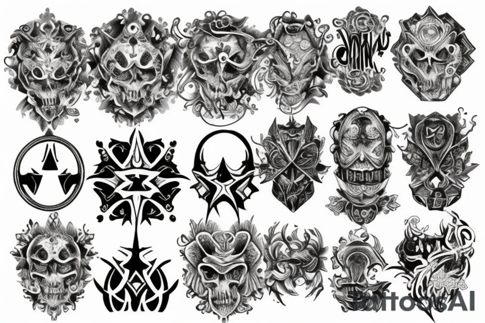 gate star tattoo idea