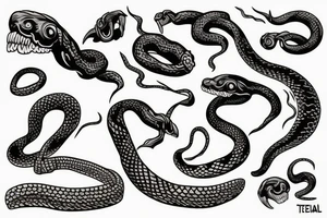 Snake tattoo idea