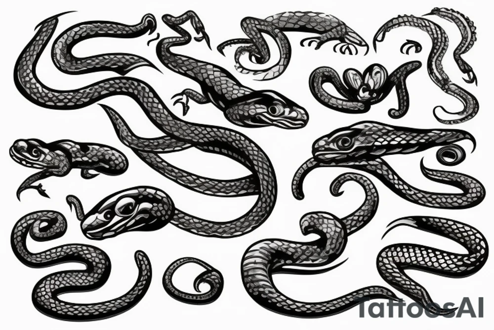 Snake tattoo idea