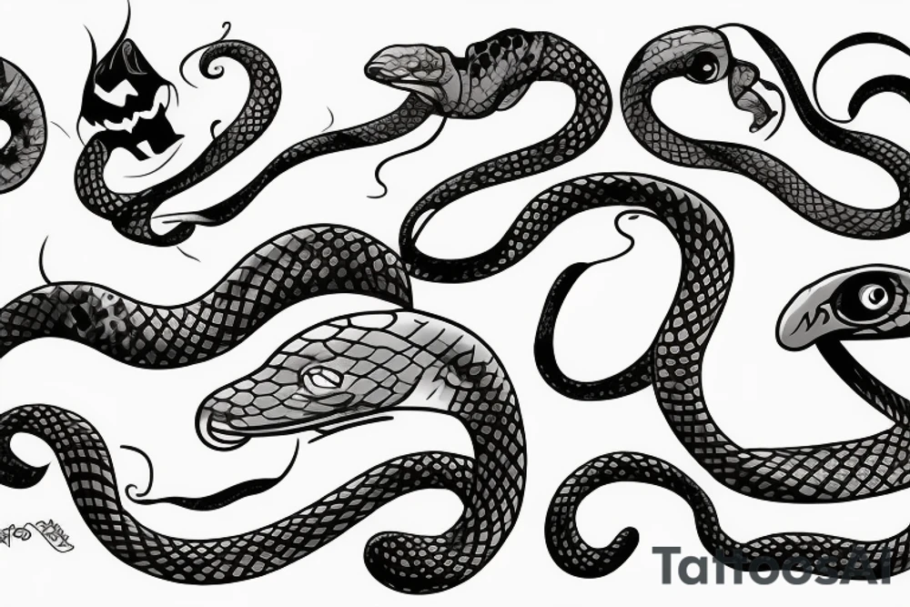 Snake tattoo idea