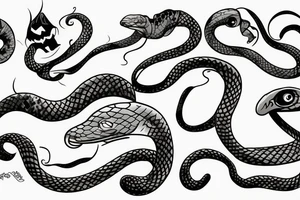 Snake tattoo idea
