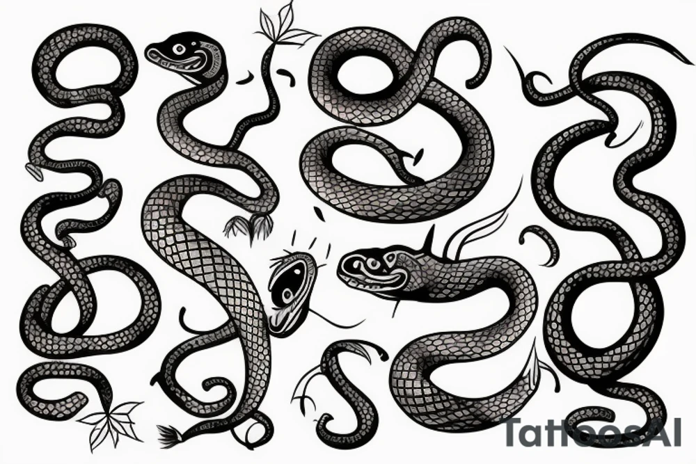 Snake tattoo idea