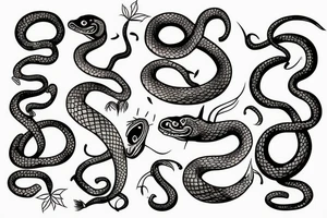Snake tattoo idea