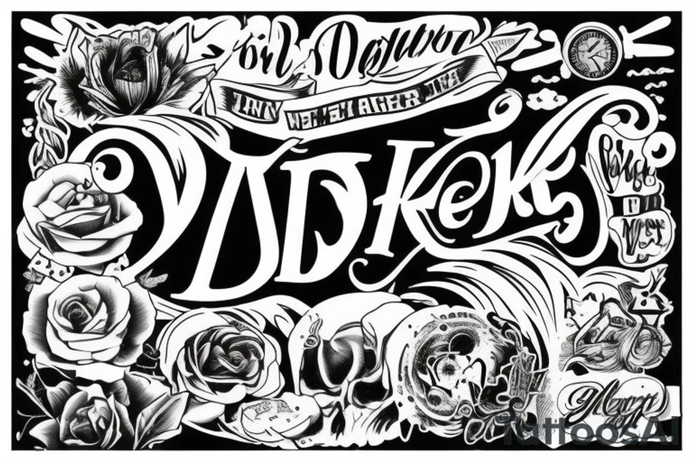 when is dark out tattoo idea