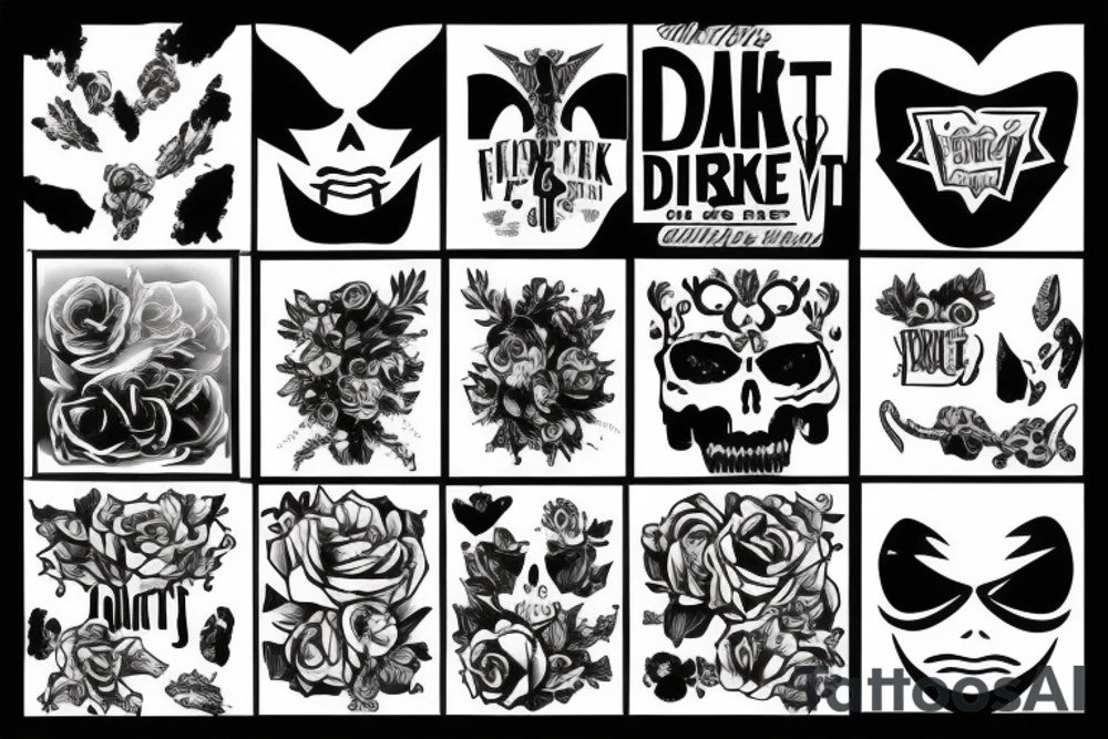 when is dark out tattoo idea