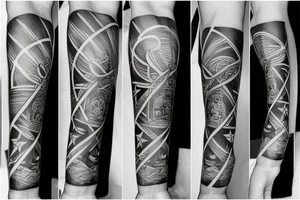 Arm sleeve
Space 
Mathematics 
Stoicism tattoo idea