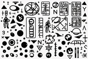 Space 
Mathematics 
Stoicism tattoo idea