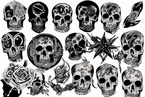 life or death tattoo idea