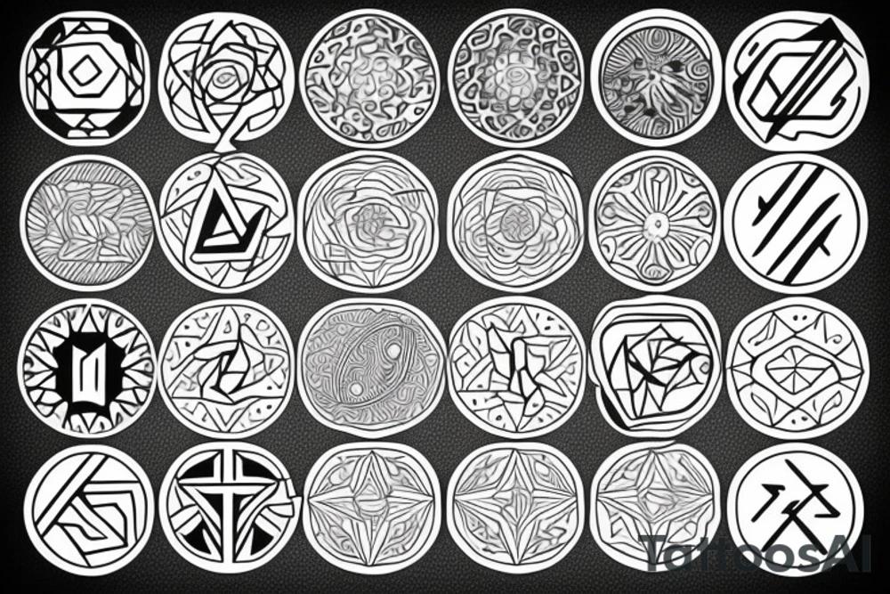 chill tattoo idea