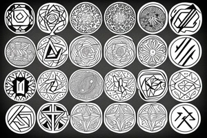 chill tattoo idea