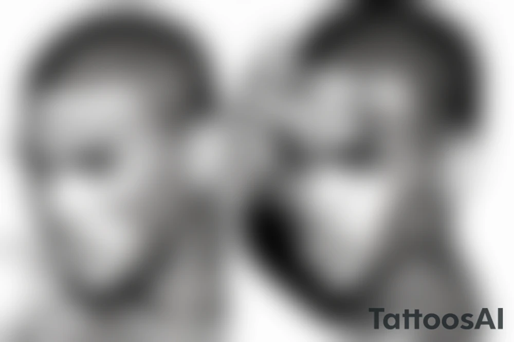 Chris Brown tattoo idea
