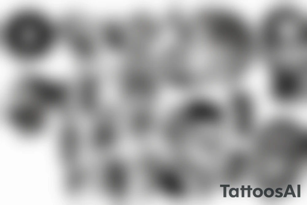 Chris Brown tattoo idea
