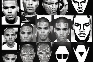 Chris Brown tattoo idea
