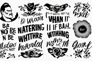 Text that says "but whate'er I be,
Nor I nor any man that but man is
With nothing shall be pleased, till he be eased
With being nothing." tattoo idea