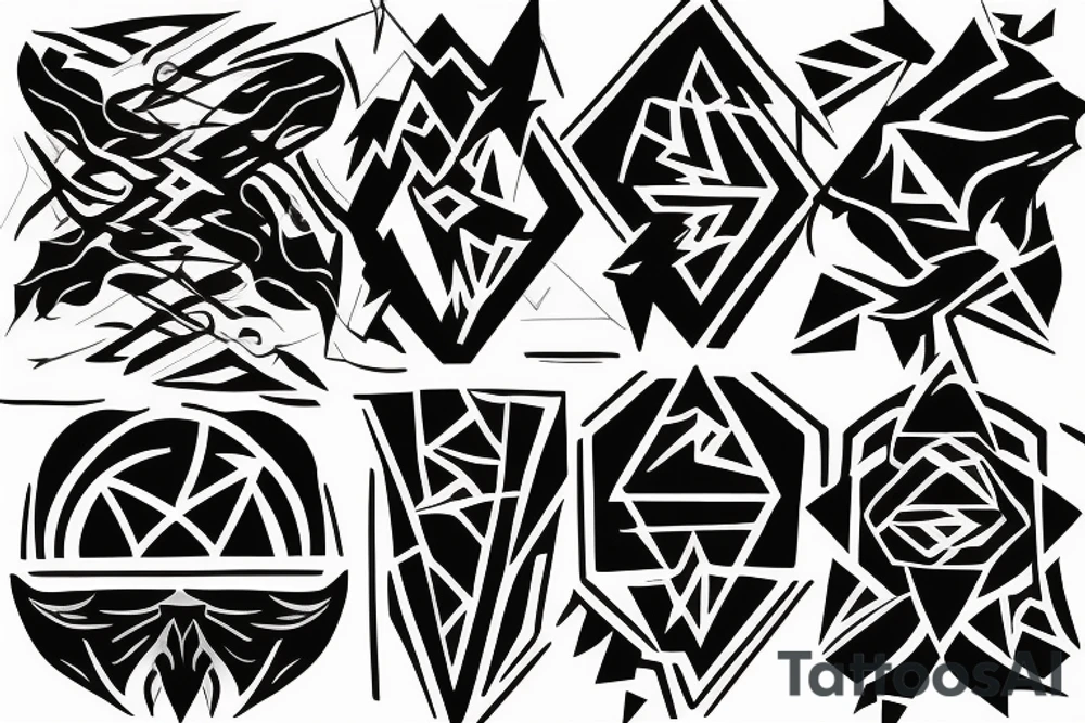 a flash lightning tattoo idea