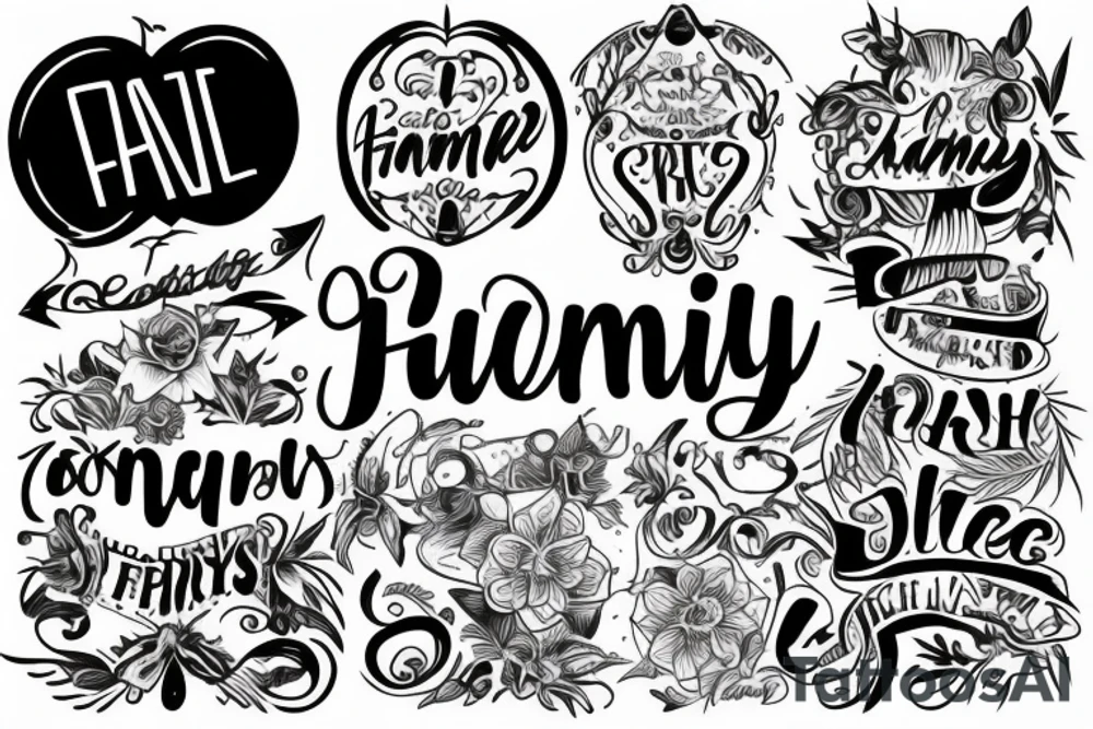 Family tattoo idea