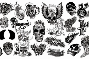 Punk tattoo tattoo idea