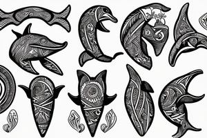 dolphin tattoo idea