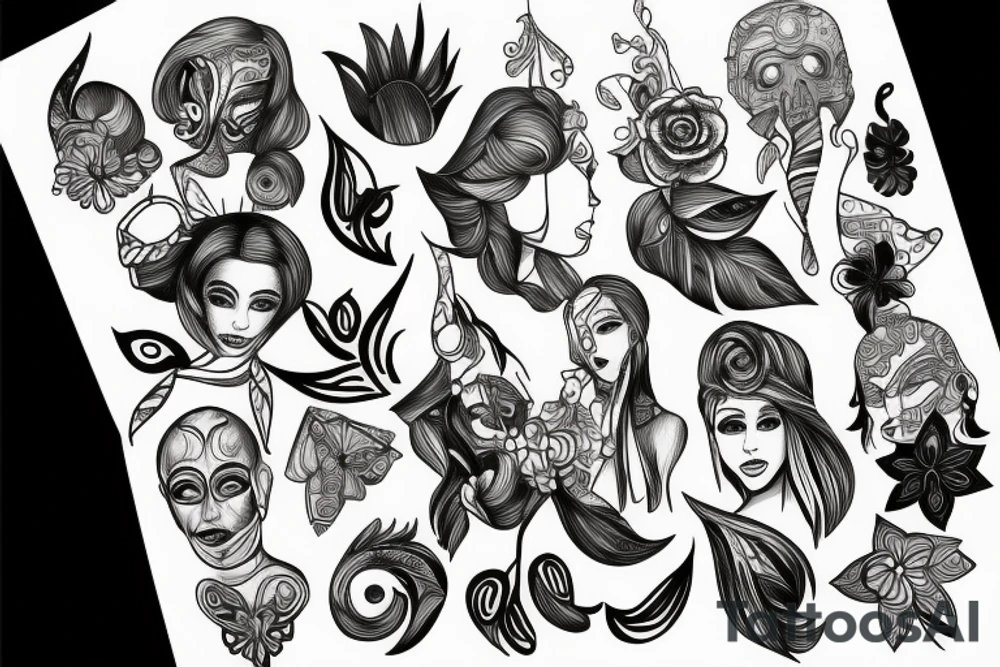 The name Mia tattoo idea