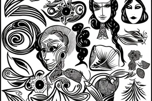 The name Mia tattoo idea
