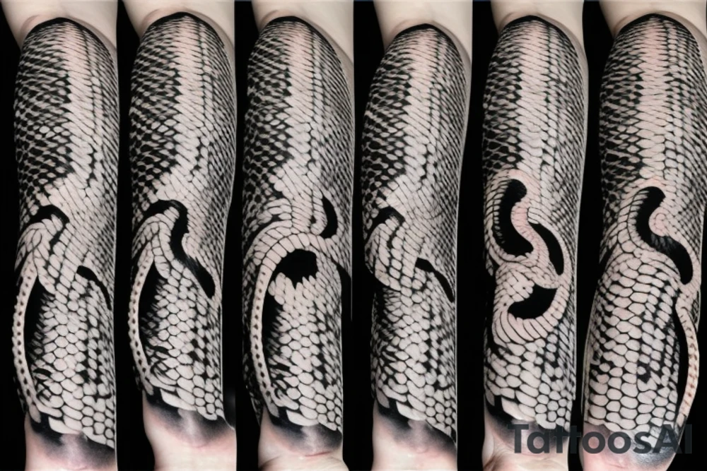 Corn snake tattoo idea