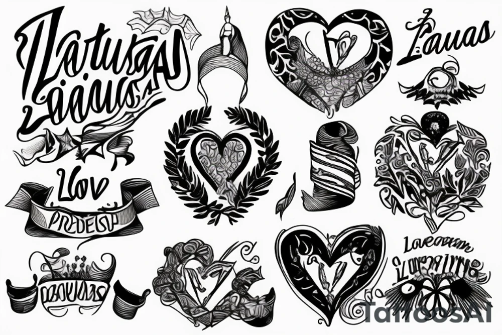 Latvia, love, freedom tattoo idea