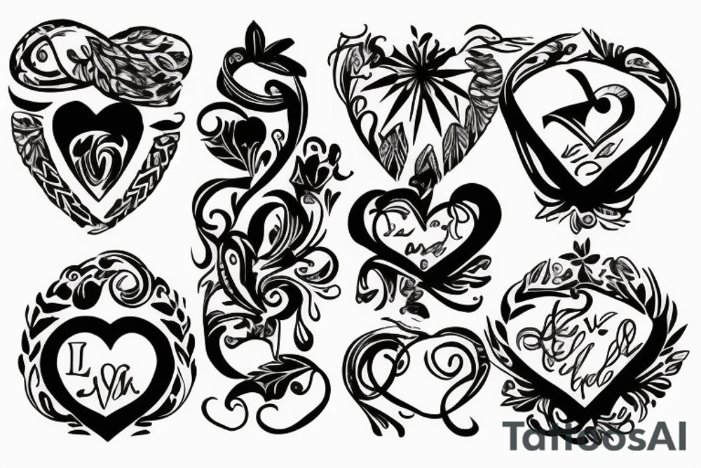 Latvia, love, freedom tattoo idea
