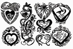 Latvia, love, freedom tattoo idea