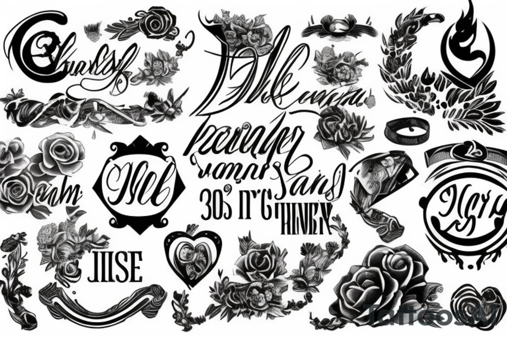 Name tattoo idea