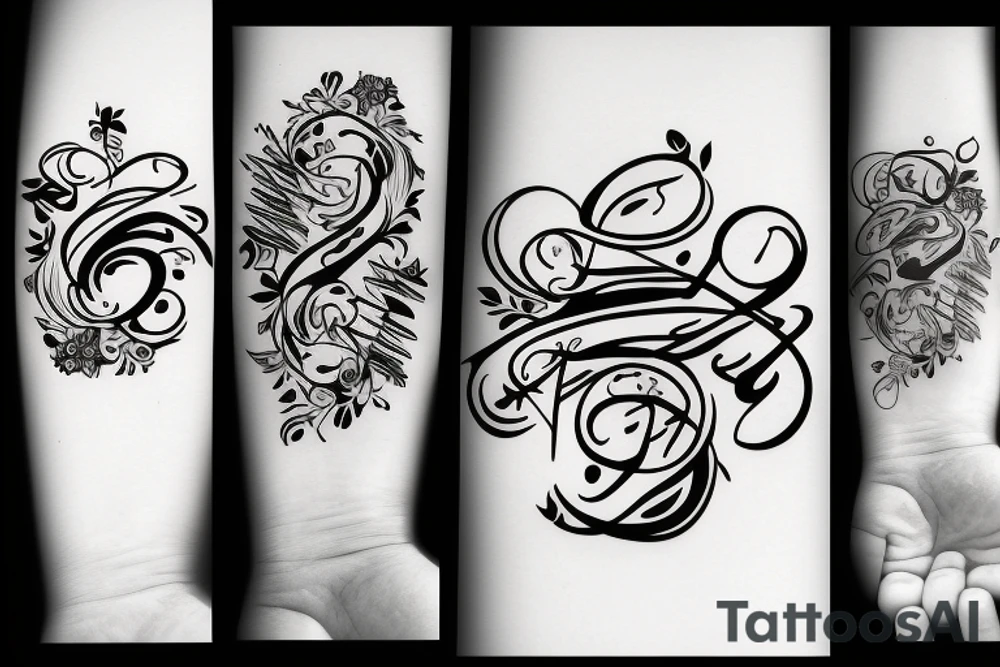 Name tattoo idea