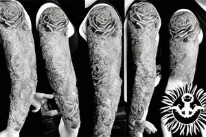 Rose and scorpion tattoo idea