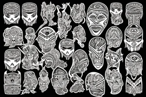 Tribal tattoo idea