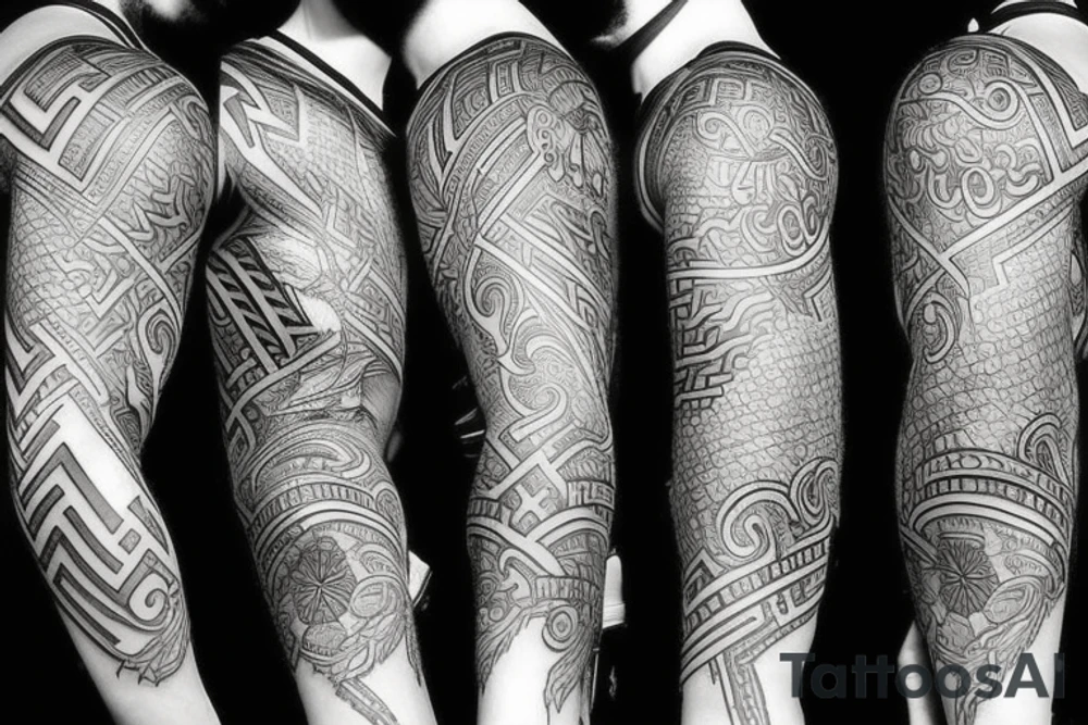 Arm tattoo wich represents justice and freedom with a greek mitical style tattoo idea Arm tattoo wich represents justice and freedom with a greek mitical style tattoo idea