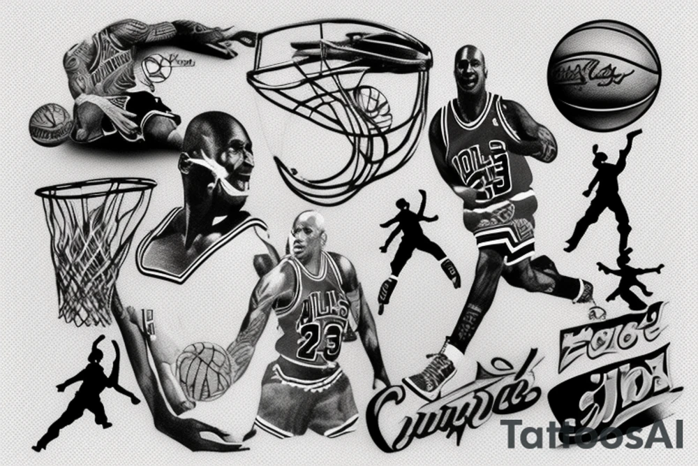 michael jordan tattoo idea