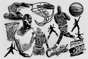 michael jordan tattoo idea