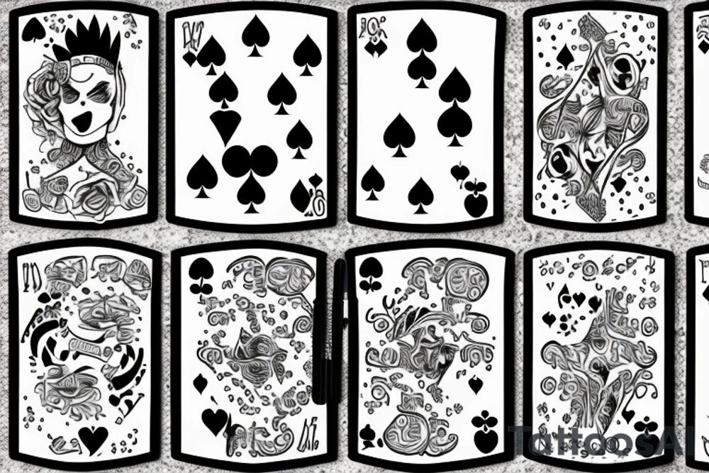 Casino miserable tattoo idea