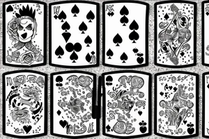 Casino miserable tattoo idea