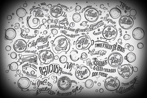 Take me where the bubbles are best tattoo idea